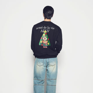 AC BEAR TREE SWEATSHIRT BLACK