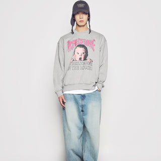 EARMUFFS PATCH BALL CAP CHARCOAL