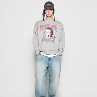 EARMUFFS PATCH BALL CAP CHARCOAL