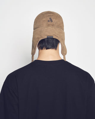 EARMUFFS PATCH BALL CAP BROWN