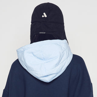 EARMUFFS PATCH BALL CAP BLACK