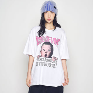 HALLOWEEN SCREAM BOY SHORT SLEEVE T-SHIRT WHITE