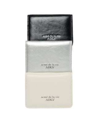 ADLV FOLDING CARD WALLET SILVER