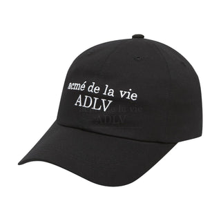 ADLV BASIC BALL CAP BLACK