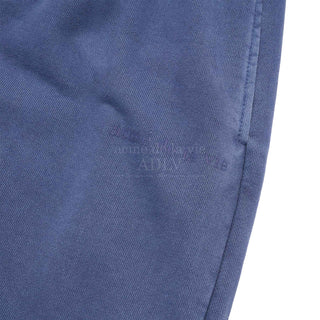 BASIC LOGO PIGMENT WASHING PANTS NAVY