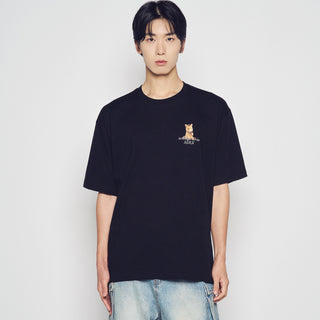 HORSE BASIC LOGO SHORT SLEEVE T-SHIRT BLACK