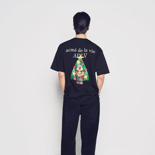 AC BEAR TREE SHORT SLEEVE T-SHIRT BLACK