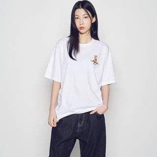 HORSE BASIC LOGO SHORT SLEEVE T-SHIRT WHITE
