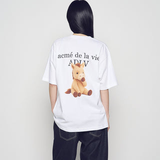 HORSE BASIC LOGO SHORT SLEEVE T-SHIRT WHITE