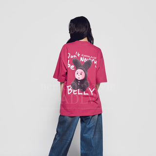 RABBIT BELLY SHORT SLEEVE T-SHIRT PINK