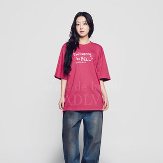 RABBIT BELLY SHORT SLEEVE T-SHIRT PINK