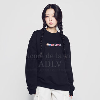 BELLY COLLAGE LOGO SWEATSHIRT BLACK