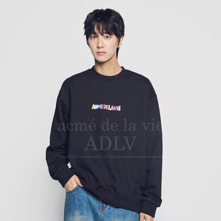 BELLY COLLAGE LOGO SWEATSHIRT BLACK