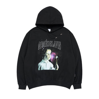 DTP DANDELION BOY BABY FACE HOODIE BLACK