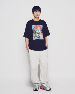 MAGAZINE AC BEAR SHORT SLEEVE T-SHIRT BLACK