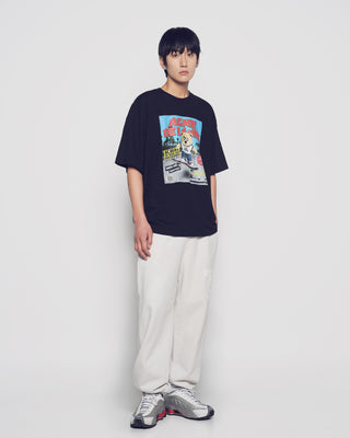 MAGAZINE AC BEAR SHORT SLEEVE T-SHIRT BLACK