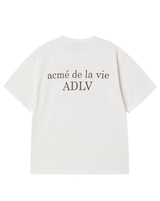 BASIC AC BEAR SHORT SLEEVE T-SHIRT CREAM