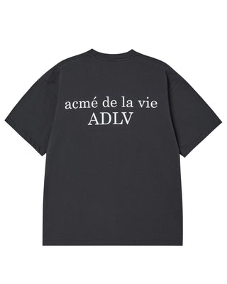 BASIC AC BEAR SHORT SLEEVE T-SHIRT CHARCOAL