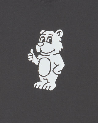 BASIC AC BEAR SHORT SLEEVE T-SHIRT CHARCOAL