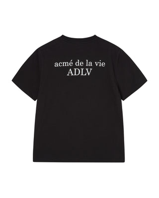WOMAN BASIC AC BEAR SHORT SLEEVE T-SHIRT BLACK