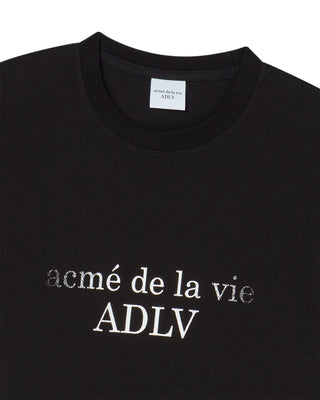 DUST BLUR EFFECT SHORT SLEEVE T-SHIRT BLACK