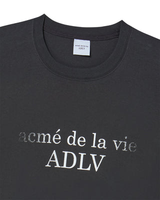 DUST BLUR EFFECT SHORT SLEEVE T-SHIRT CHARCOAL