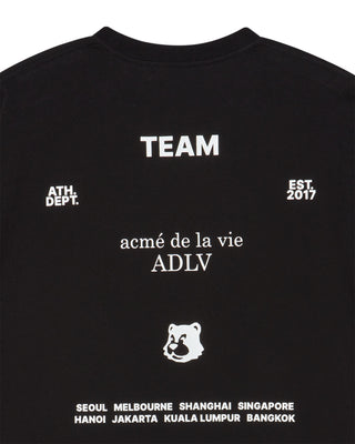 TEAM ACME DE LA VIE SHORT SLEEVE T-SHIRT BLACK