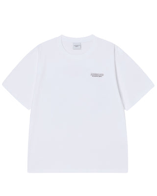 ROUND WALKING AC BEAR SHORT SLEEVE T-SHIRT WHITE