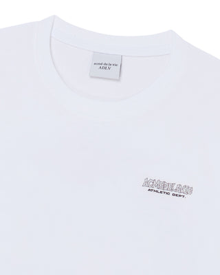 ROUND WALKING AC BEAR SHORT SLEEVE T-SHIRT WHITE