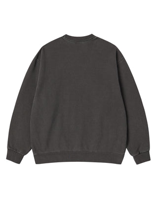 FOOTBALL AC BEAR PIGMENT SWEATSHIRT CHARCOAL