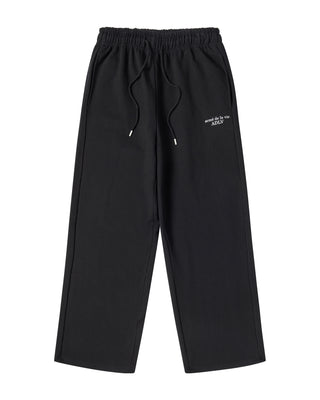 WOMAN STANDARD LONG PANTS BLACK