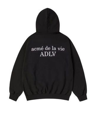 BASIC AC BEAR HOODIE BLACK