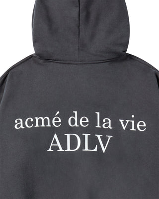 BASIC AC BEAR HOODIE CHARCOAL