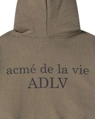 BASIC AC BEAR HOODIE COCOA