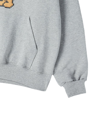 BLOCK AC BEAR HOODIE MELANGE