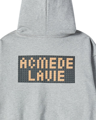 BLOCK AC BEAR HOODIE MELANGE