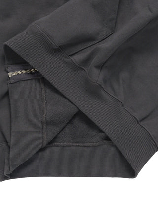 BASIC AC BEAR HOODIE ZIP UP CHARCOAL