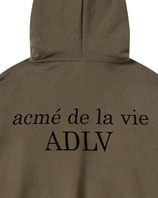 BASIC AC BEAR HOODIE ZIP UP COCOA
