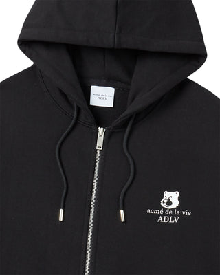 TEAM ACME DE LA VIE HOODIE ZIP UP BLACK