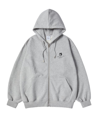 TEAM ACME DE LA VIE HOODIE ZIP UP MELANGE