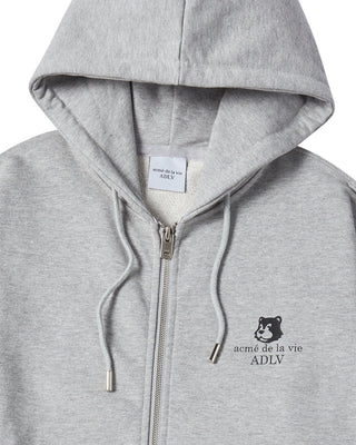 TEAM ACME DE LA VIE HOODIE ZIP UP MELANGE
