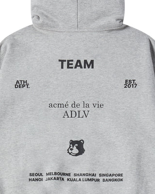 TEAM ACME DE LA VIE HOODIE ZIP UP MELANGE