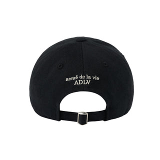AC BEAR EMBROIDERY TWO TONE BALL CAP BLACK