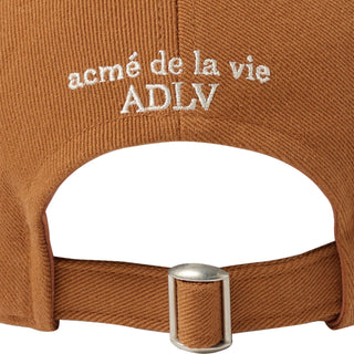 FELT APPLIQUE BASIC BALL CAP ORANGE