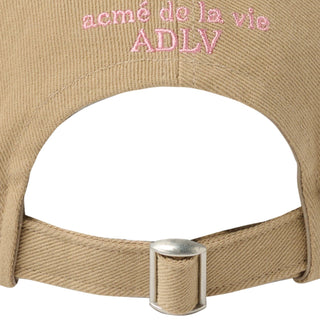 FELT APPLIQUE BASIC BALL CAP BROWN