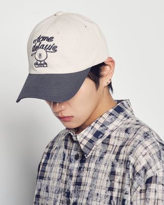 AUTHENTIC BROWN TWO TONE LINE FRIENDS BALL CAP CHARCOAL