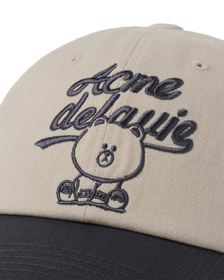AUTHENTIC BROWN TWO TONE LINE FRIENDS BALL CAP CHARCOAL