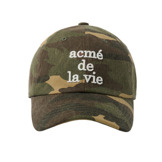 PATTERN 3D EMBO BALL CAP DARK BROWN
