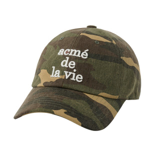 PATTERN 3D EMBO BALL CAP DARK BROWN