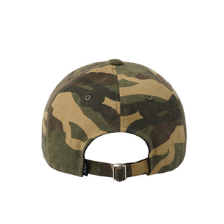 PATTERN 3D EMBO BALL CAP DARK BROWN